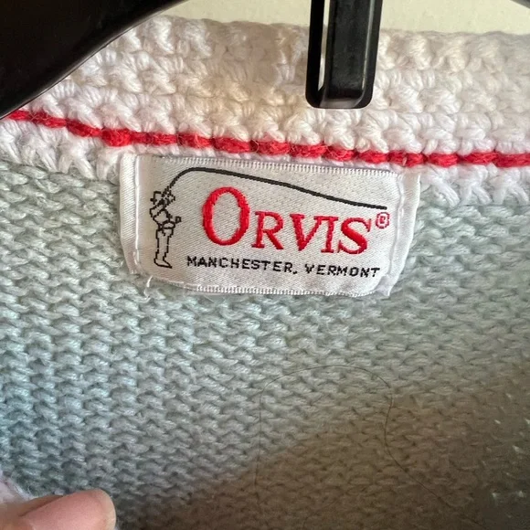Vintage Orvis Seaside Knit Sweater - Picture 9 of 11